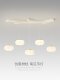 Cream Style Restaurant Chandelier, Simple Modern Nordic Creative Pastoral Pumpkin Chandelier, Warm and Romantic Living Room Dining Table Lamp
