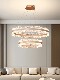 Floral New Modern Light Luxury Living Room Chandelier Led Smart Room Light Creative Dining Room High-End Lobby Chandelier