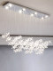 French Crystal Dining Chandelier, Home Restaurant Light, Light Luxury Modern Coffee Shop Bar Island Dining Room Table Pendant Light