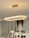 Modern Italian Minimalist Living Room Circle Chandelier Nordic Simple Light Luxury Atmospheric Led Ring-Shaped Bedroom Dining Room Lighting Fixtures