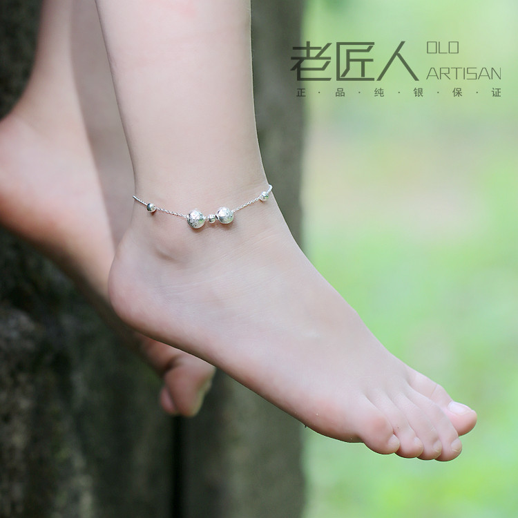 Chaine de cheville Femme OTHER   en Argenterie - Ref 3102572 Image 1