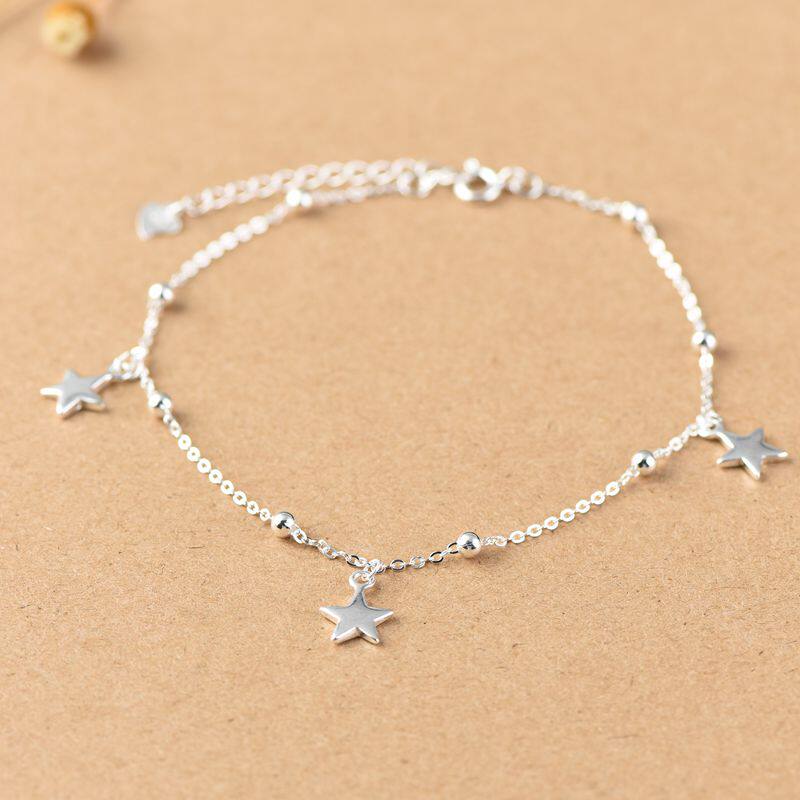 Bracelet de cheville Femme OTHER   en Argenterie - Ref 3103807 Image 3