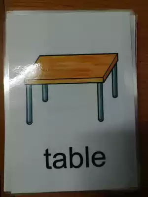 The second edition of Cambridge International Children's English KB2 level single-character card Flash Card Guard cover teaching aids training Enlightenment