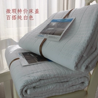 Hơi giường giải phóng mặt bằng tinh khiết bông trắng satin bao gồm hoang dã tốt bông bìa bông được điền áp lực giường - Trải giường drap trải giường