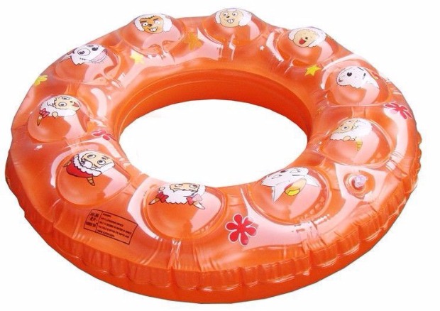 Hot đôi pha lê bơi trẻ em người lớn chất lượng chính hãng vòng bơi bơm hơi dày phim hoạt hình phao bơi biển