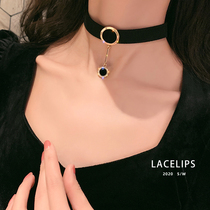 LACELIPS European and American sexy choker neck chain chocker female neck jewelry neck strap Korean short necklace