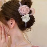 Заколка для волос, заколка-крабик, акула, шпильки для волос, аксессуар для волос, в цветочек, новая коллекция