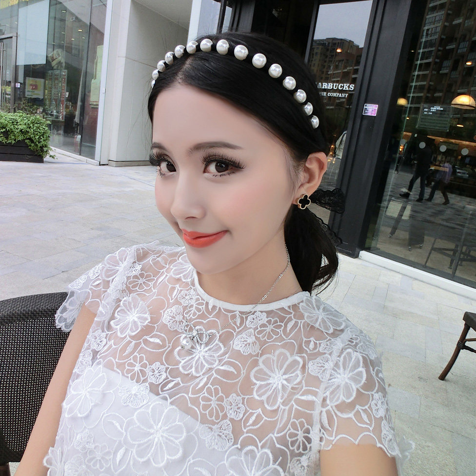 Accessoire coiffure en dentelle - Ref 1199567 Image 7