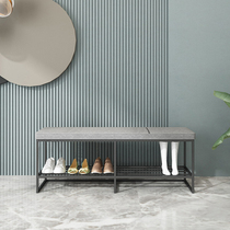 Entry light luxury shoe stool household doorway to simple modern shoelstool bedside bench bench bench