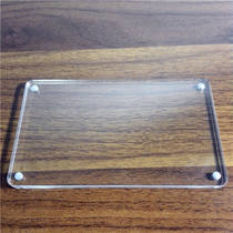 Acrylic strong magnetic label price magnetic pair suction panel price tag strong magnetic Table sign table card customization