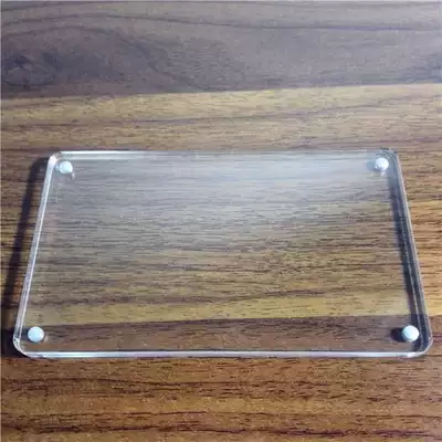 Acrylic strong magnetic label price magnetic pair suction panel price tag strong magnetic table table card customization