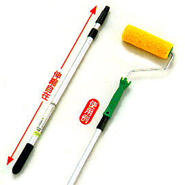 Professional wallpaper wallpaper construction tools Professional roller brush with aluminum alloy 3-section telescopic pole