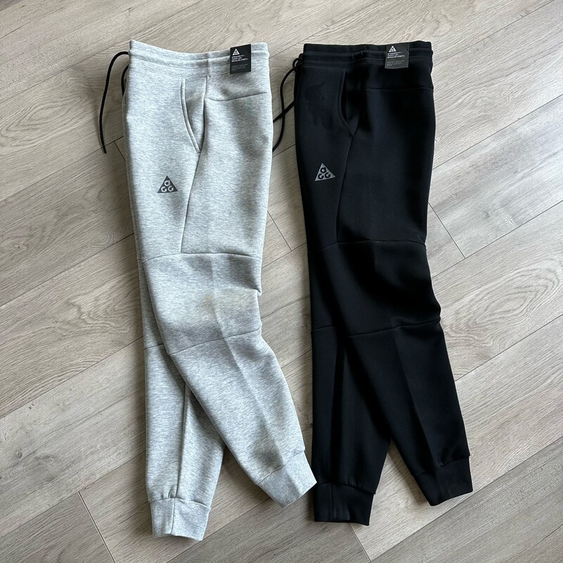 Spring and Autumn Men's Comfortable and Breathable Patchwork Sports Casual Pants, Fashionable Trendy Men's Cuffed Knit Sweatpants