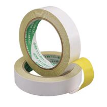 Stiff butter double-sided adhesive with high viscosity powerful manual normal office high viscosity yellow 1 2cm 3 6cm1 8