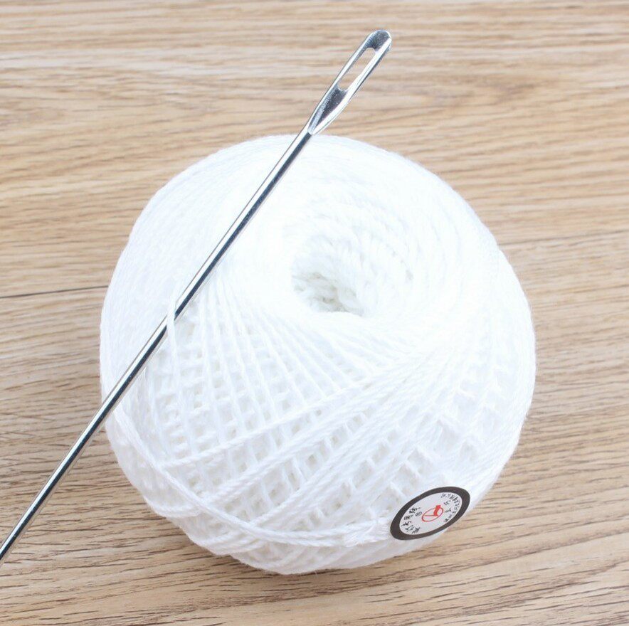 FINANCIAL SPECIAL BINDING WIRE BALL BINDING COTTON THREAD VOUCHER THREAD SMALL MIDSIZE LARGE NUMBER DRESS PIN LINE BINDING ROPE WHITE COTTON THREAD BALL 