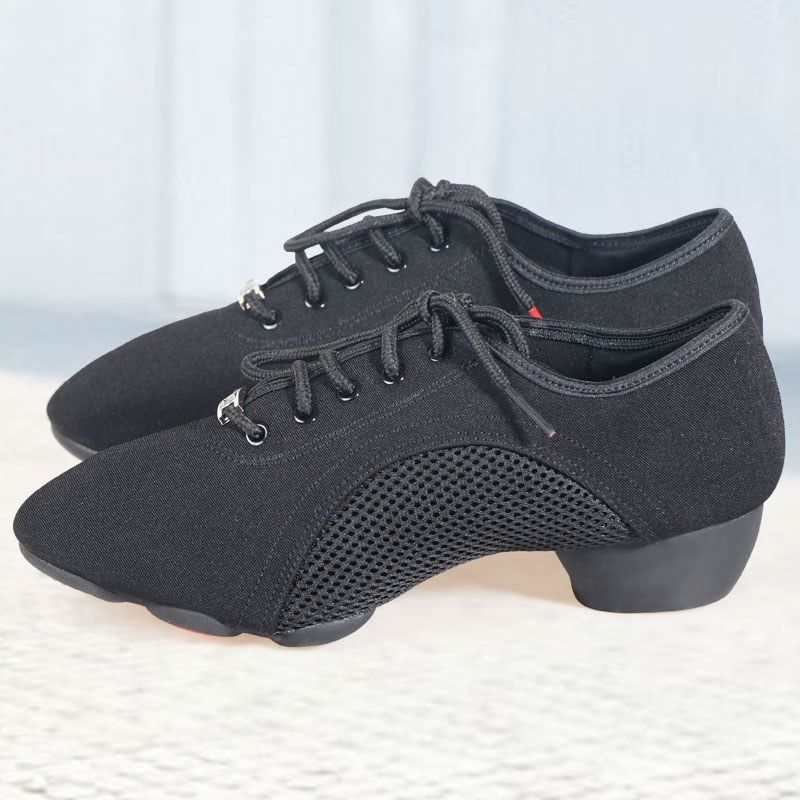Dan Baoluo soft bottom Latin dance teacher shoes men's and women's dance shoes wear low-heeled modern square dance social dance dance shoes