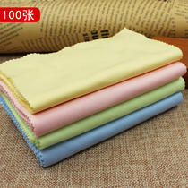 100 sheets of microfiber glasses cloth hot pot restaurant to send customers disposable mirror cloth lens cleaning cloth