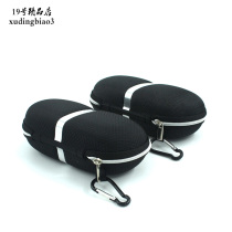 Glasses case large male and female sunglasses case ink mirror box hooks to increase myopia eye accessories glasses bag