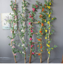 Simulation Daisy Flower Vine small sunflower flower Vine fake flower Vine rose flower rattan flower rattan indoor window shade decoration