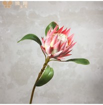 Green simulation King flower modern simple Nordic style home decoration flower simulation large Emperor flower princess flower