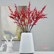 Home decoration simulation berries Holly red berries long branches multi-color Holly fruit simulation flowers and fruit fake flowers