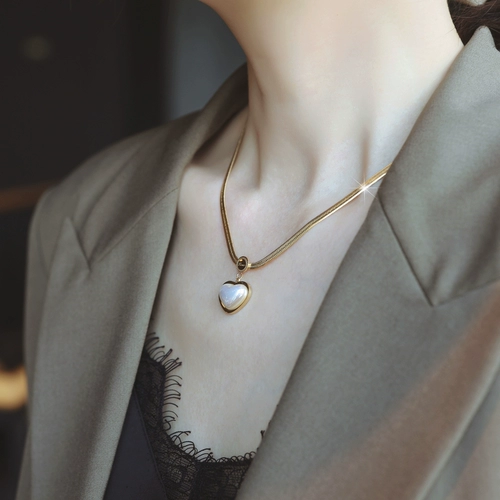 Сексуальное ожерелье, цепочка, не выцветает, легкий роскошный стиль