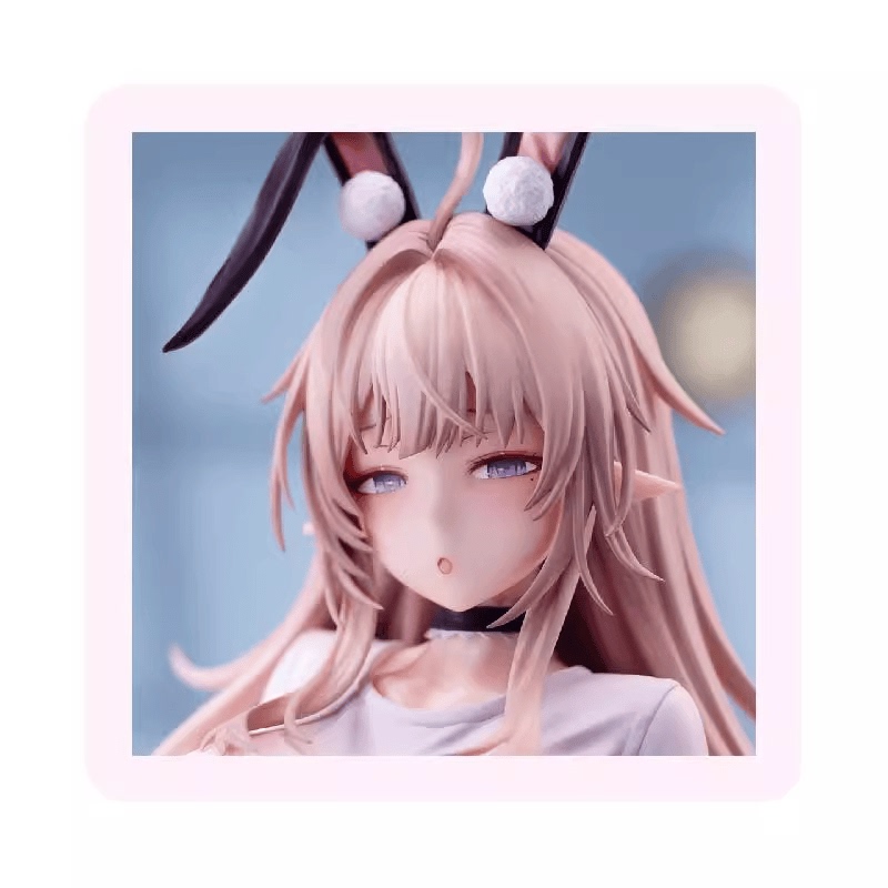 Brand New in Stock Maxcute Elf Girl from a Different World Rabbi Gray Rabbit Elf Genuine Figure