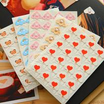 Album diy accessories Homemade handmade materials Cartoon corner stickers Quality Retro photo fixed corner stickers 24 pieces