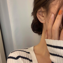 S925 Pure Silver Advanced Sensation South Korea Nets Red Delicate Pearl Earrings Woman Temperament Earrings 2022 New Tide Earrings