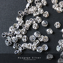 s925 pure silver earring earring earrings special ear plug pure silver anti-allergy ear ear button
