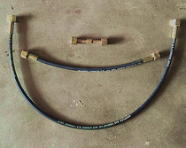 Carbon dioxide oxygen argon cylinder high pressure gas pipe Large bottle to small bottle inflatable bridge high pressure hose connector