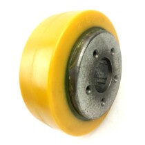 Moving Yitong electric forklift active wheel drive wheel 215X75 90-5 hole electric forklift wheel PU wheel accessories