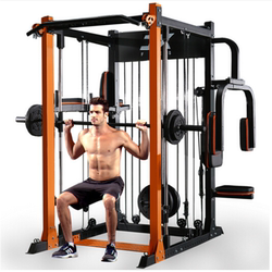 Junxia JX-DS928 Smith Machine Gantry Squat Bench Press Exercise Comprehensive Strength Training Fitness Equipment