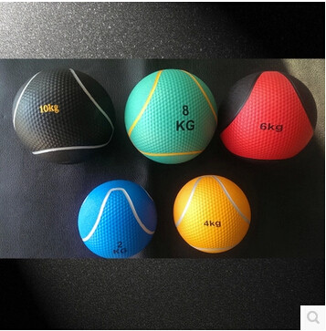 14 new high elastic rubber medicine ball medical ball gravity ball fitness ball 2 4 6 8 10KG specifications