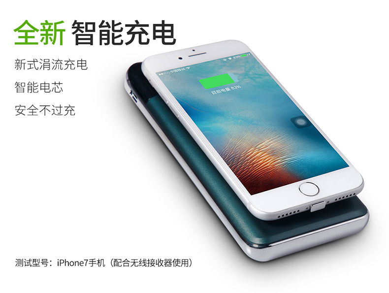 Sạc không dây Qi điện thoại di động Samsung S8 Apple 8 sạc nhanh giao diện usb kép sạc iPhoneX