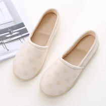 Moon shoes summer thin soft sole slippers breathable bag with postpartum shoes indoor moon slippers spring summer cotton slippers women