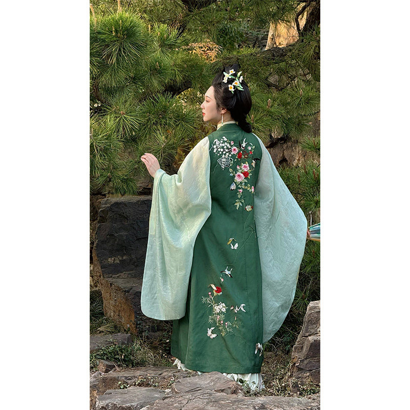 鸾羽家扶芳汉元素比甲,穿出古典美,解锁古风新潮流!👗 -古风-淘宝好物网