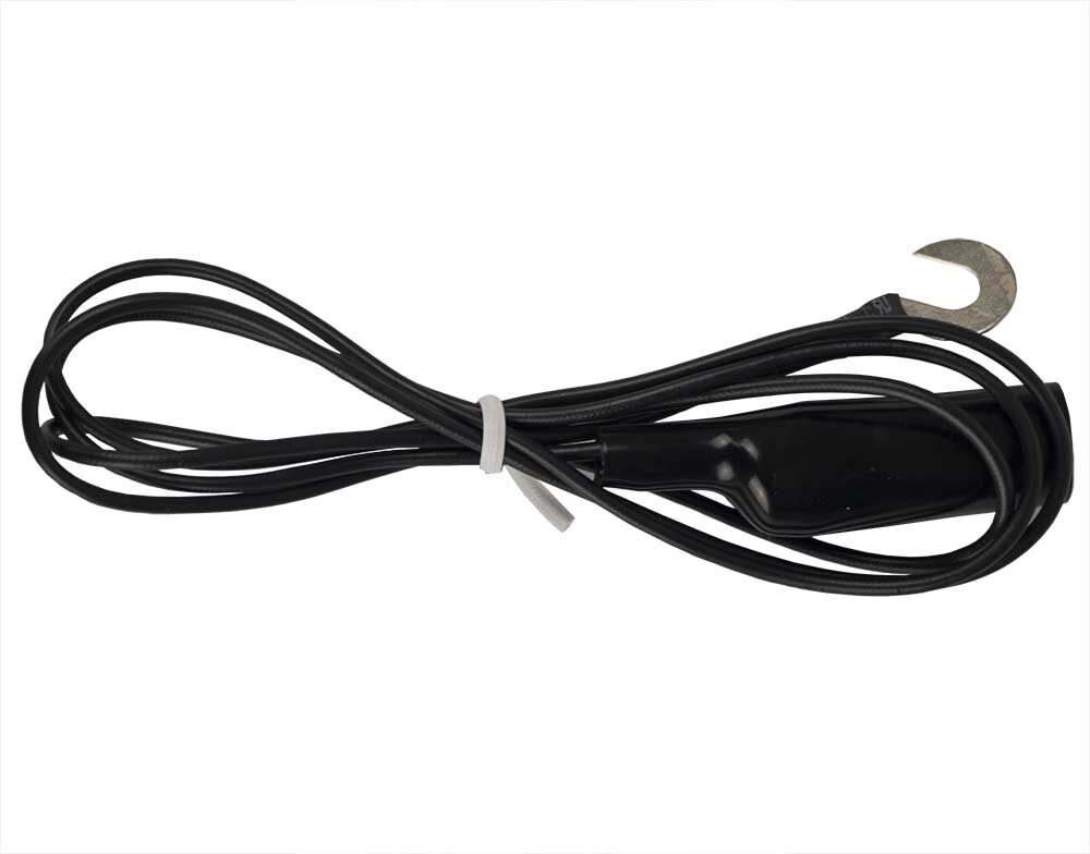 Ground test line (black) for the Merrick RK26103 pressure meter high pressure instrument (fit 2670 series)