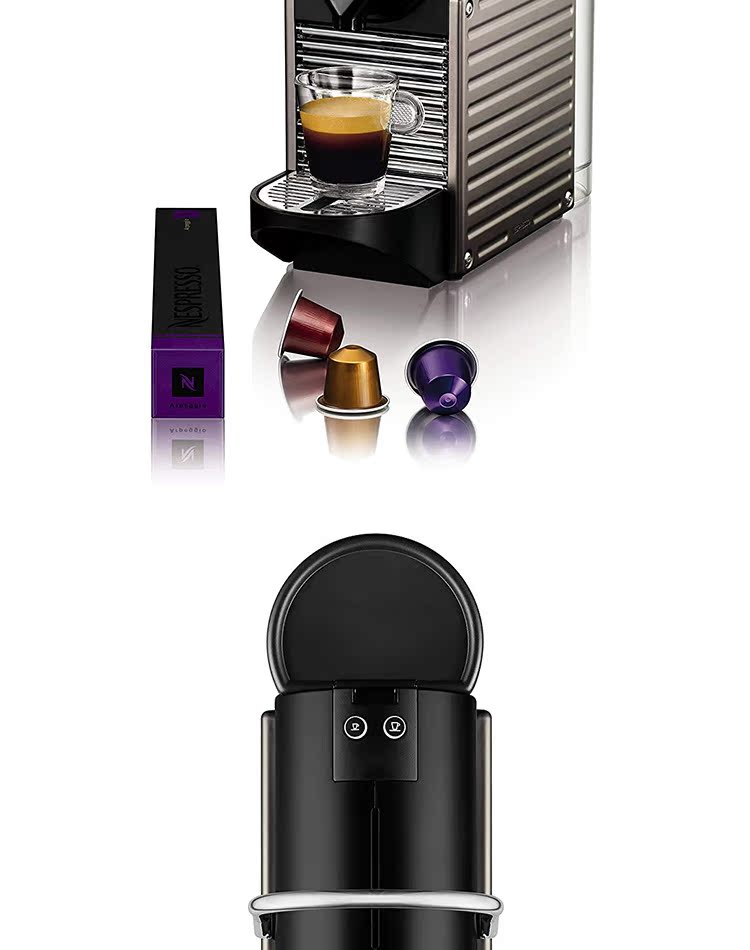 máy pha cà phê la marzocco Thư trực tiếp của Đức Nespresso / Nespresso XN495T Máy pha cà phê viên nang Nestle + máy làm sữa Pixie - Máy pha cà phê 	máy pha cà phê espresso gia đình