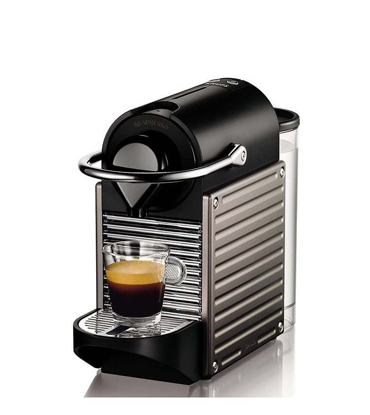 Thư trực tiếp của Đức Nespresso Nespresso YY1201FD Máy pha cà phê viên nang tự động Pixie - Máy pha cà phê máy pha cafe văn phòng