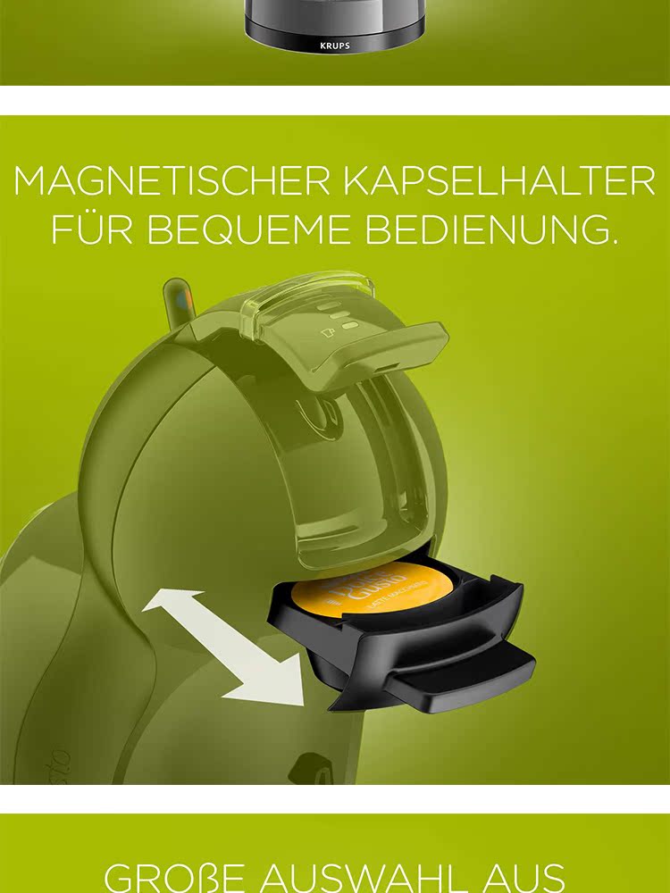 Máy pha cà phê Krups Dolce Gusto Mini Me Nestle Multi-Fun Cool Gói KP123 - Máy pha cà phê giá máy pha cà phê