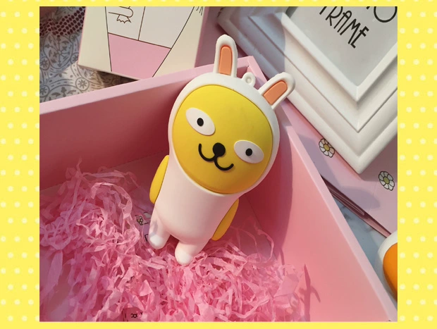 kakao sạc kho báu 10.000 mA cầm tay hoạt hình dễ thương Hàn Quốc Super Meng con búp bê nhỏ điện thoại di động phổ thông - Ngân hàng điện thoại di động
