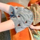 Quần short denim dành cho bé gái trong tủ quần áo của Feifei - Quần jean