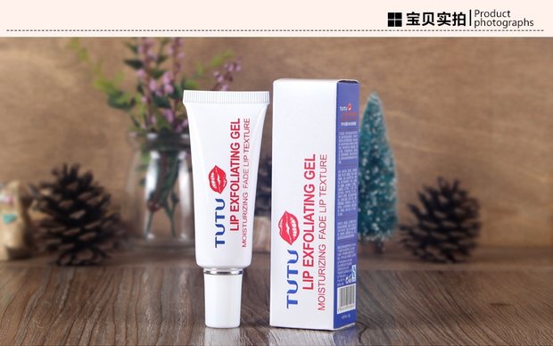 Gel tẩy tế bào chết môi lồi TUTU chính hãng Tẩy tế bào chết nhẹ nhàng để loại bỏ môi son dưỡng mac