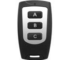 Three-key black remote control 315 or 433 free of charge to provide technical support Single-front contact saves you time