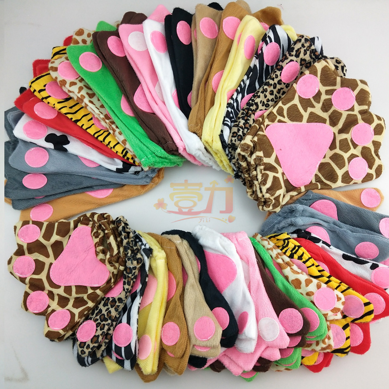 Adult Small Animal Paw Gloves Cute Gloves Performance Costume Cartoon Children's Performance Costume Paw Stage Shoe Covers