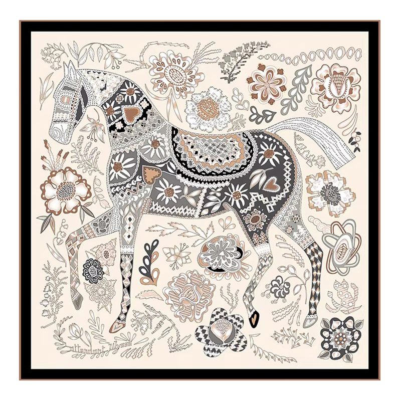 Waiting for the New Yuris 24 High-End Women's 90 Square Scarf, Heavy Twill Silk, 100% Mulberry Silk Waiting for the New Yuris 24 High-End Women's 90 Square Scarf, Heavy Twill Silk, 100% Mulberry Silk