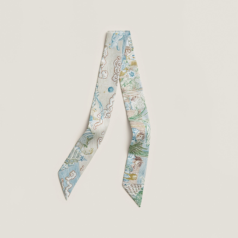 2026 New Model Light City Twill Silk Scarf Long Ribbon 100% Mulberry Silk Bag Tie Ribbon Hair Tie 2026 New Model Light City Twill Silk Scarf Long Ribbon 100% Mulberry Silk Bag Tie Ribbon Hair Tie