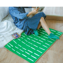 Cute European-style simple door mat entry easy to clean Belgian velvet doormat household entry door non-slip carpet