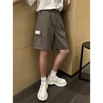 CCJE Tooling Shorts Male Outwear Trendy Harbor Wind Day Series Big Pockets 100 Hitch Casual 50% Pants Casual Pants Male Tide